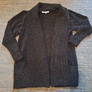 Seven7 Dark Gray Women's Cardigan Sweater